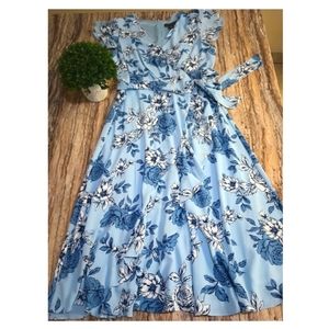 Jessica Howard blue dress